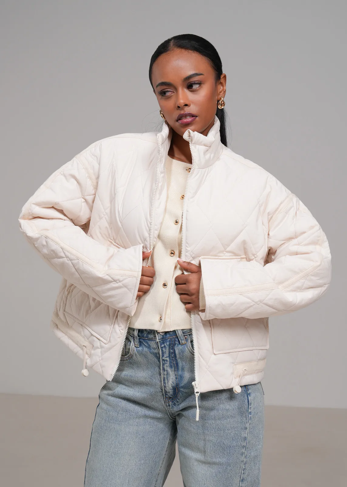 Mantel, Jacke, Hemd, Langarm, Jeans