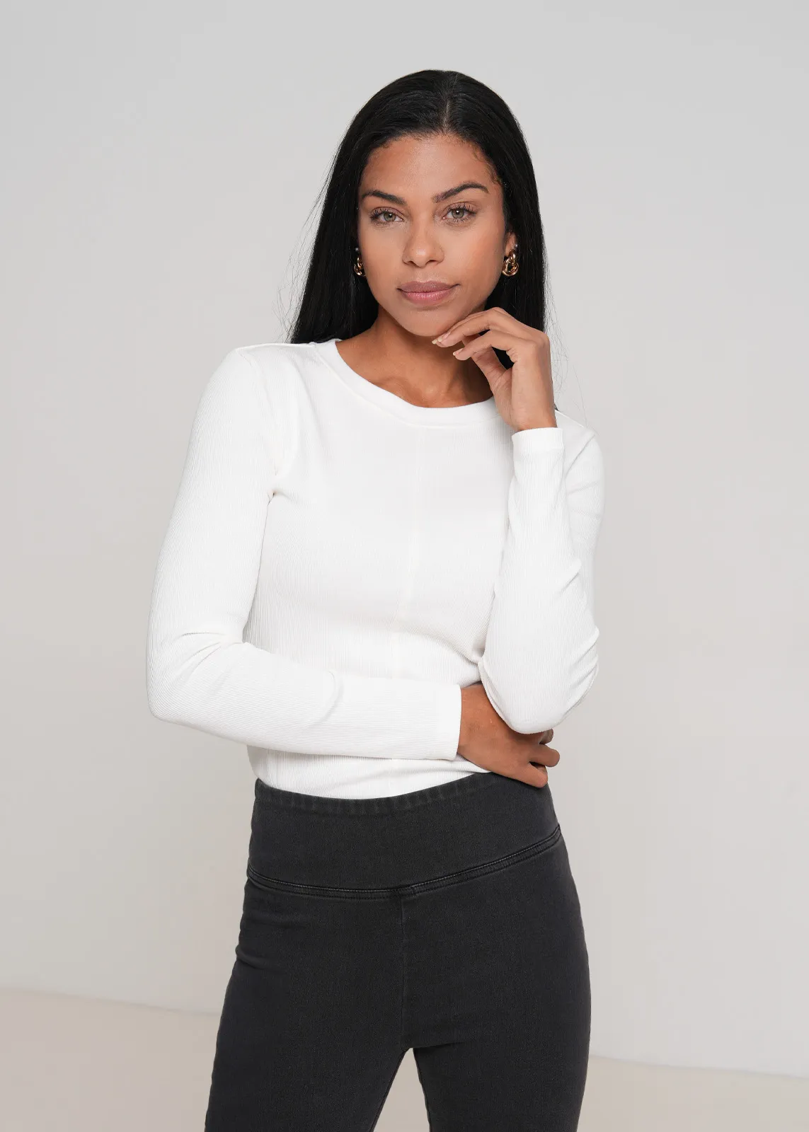 Langarm, Ärmel, Bluse, Person, Frau