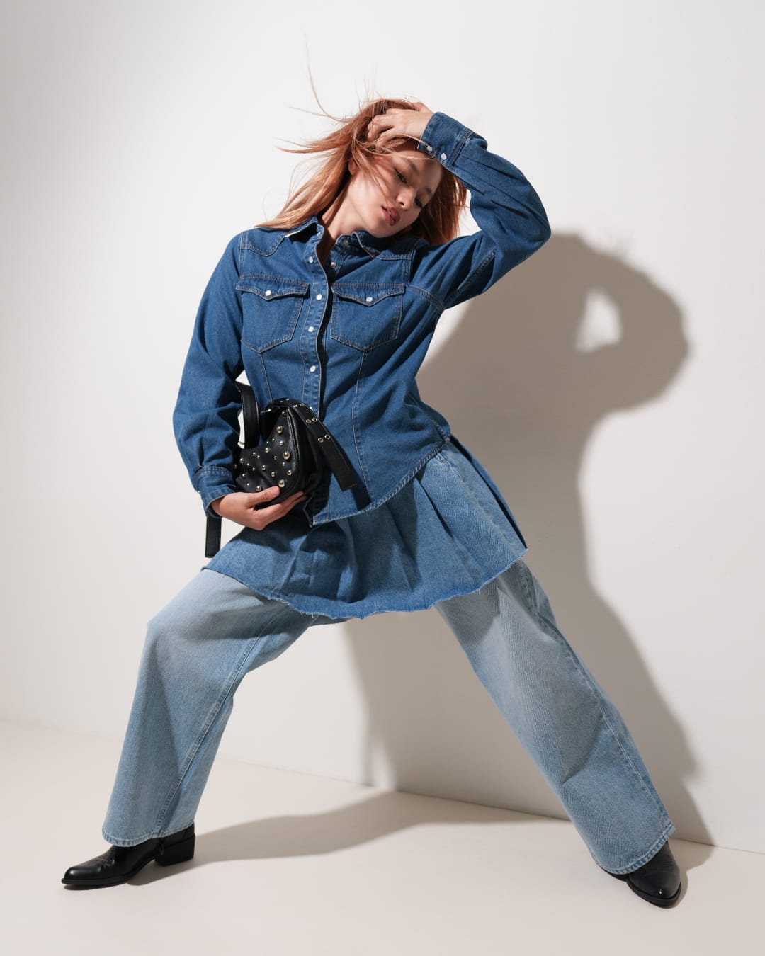 Hosen, Jeans, Mantel, Photographie, Person